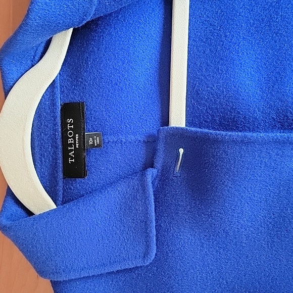 Talbots Wool Jacket With Pockets - Size 10P - Picture 5 of 7